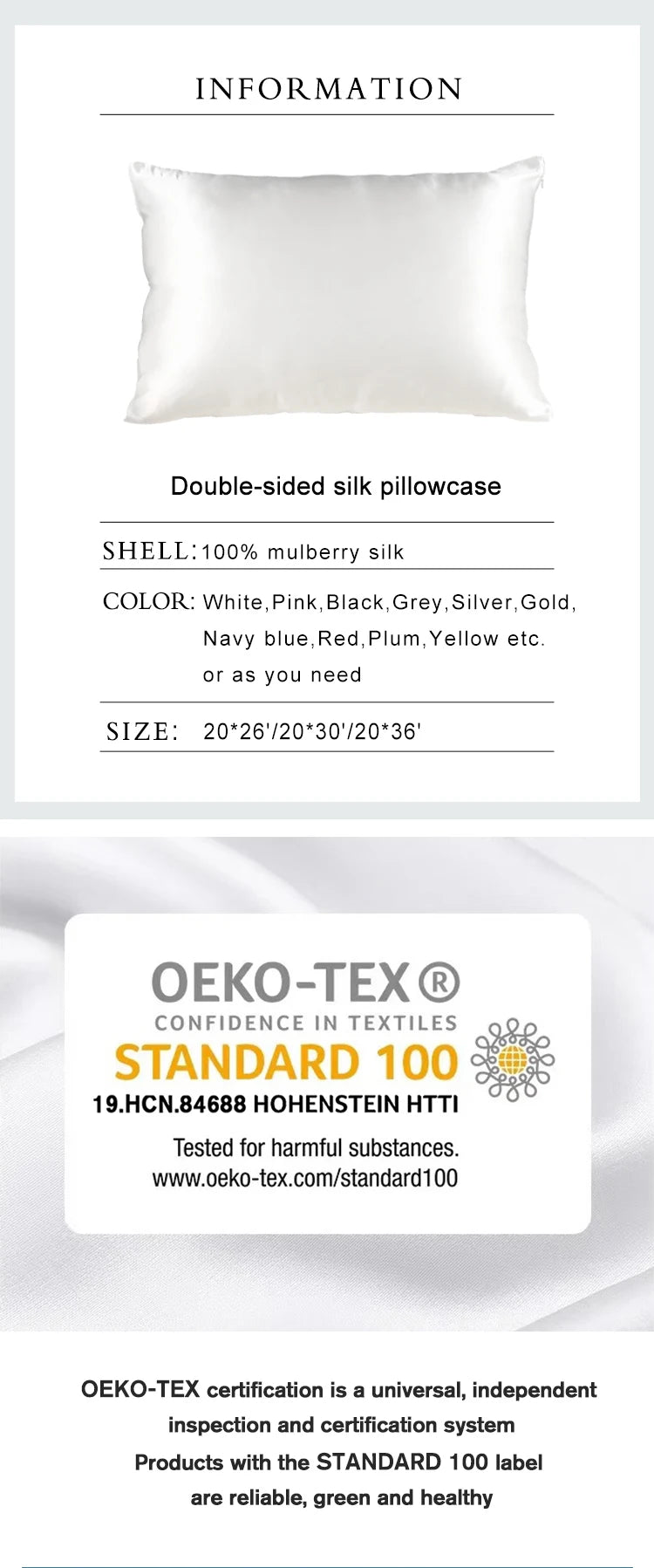 SILKY™ Pillow Cover, Soft and Luxuries