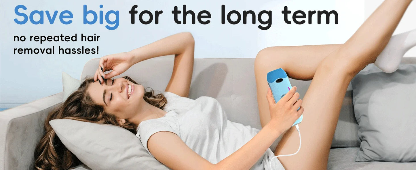 TOTMIZBY ™️Laser Hair Removal Epilator Painless for Women and MEN IPL Hair Removal Home Hair Removal Beauty Device Facial Body Bikini Permanent