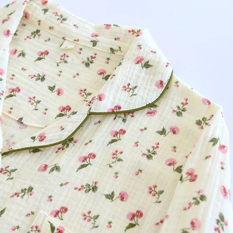 Relax in Style™️ – 100% Cotton Pajama Set for Ultimate Comfort 2025 Spring and Autumn