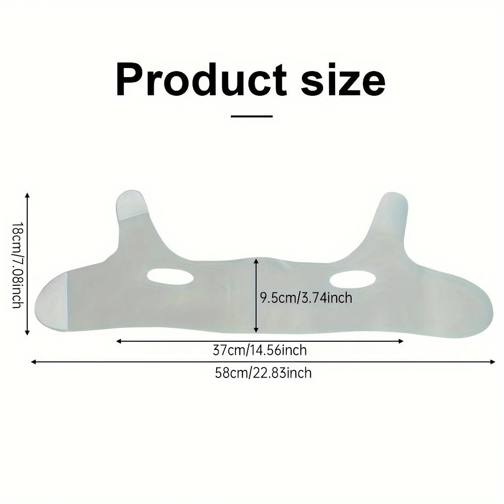 NEST ™️ Reusable Face Slimming Bandage V Line Face Shaper Women Chin Cheek Lift Up Belt Facial Massage Strap Face Skin Care Beauty Tools