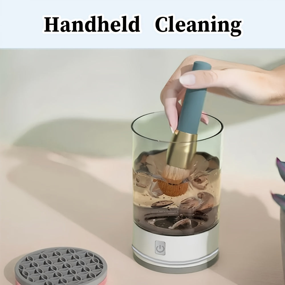 DEEP CLEAN™️Electric Makeup Brush Cleaner Gadget Quick & Efficient, Portable Design,