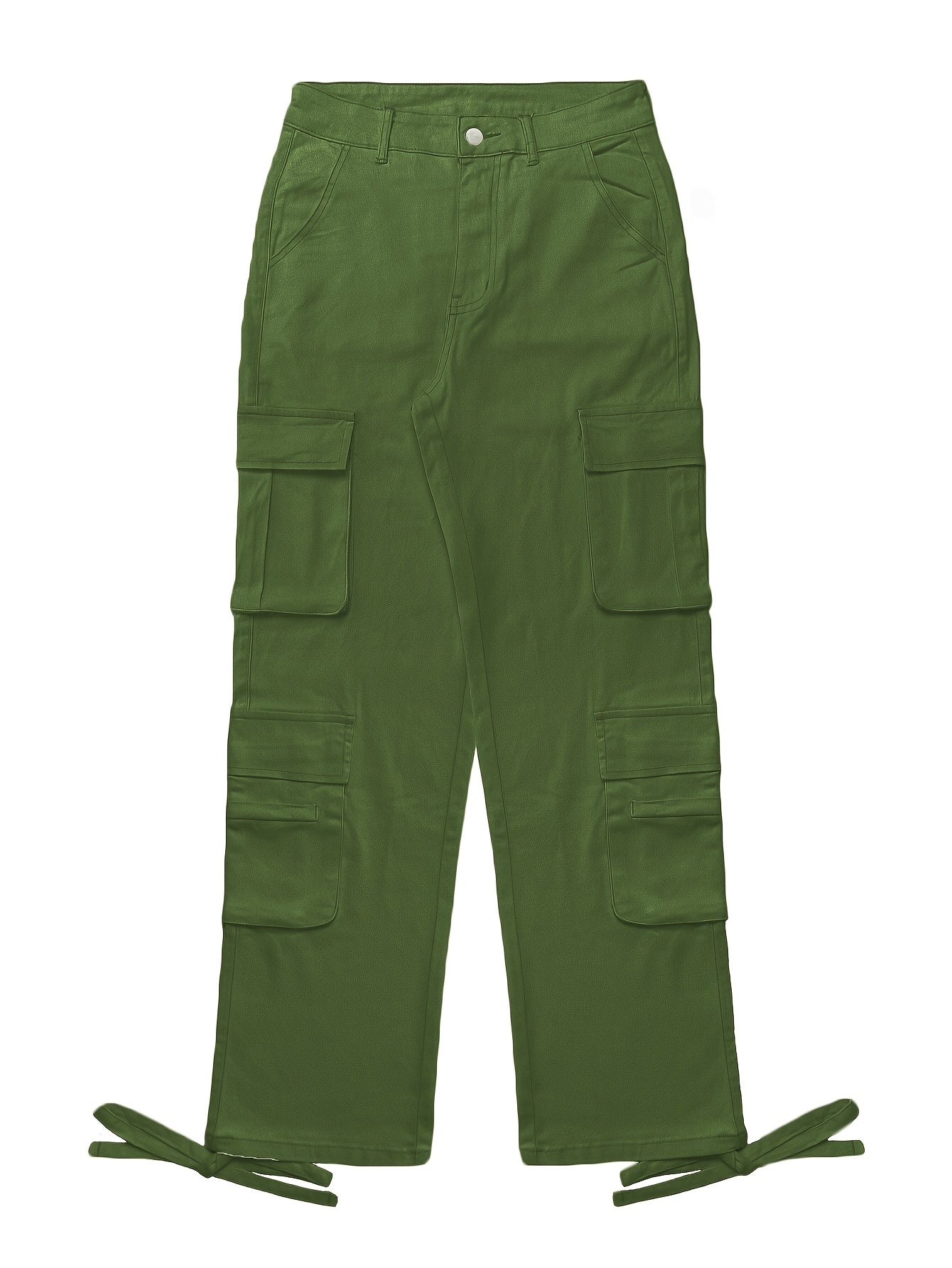 BAGGIES™ |Street Hip-hop Style Low Waist Multi Pocket Workwear Casual Denim Workwear Pants