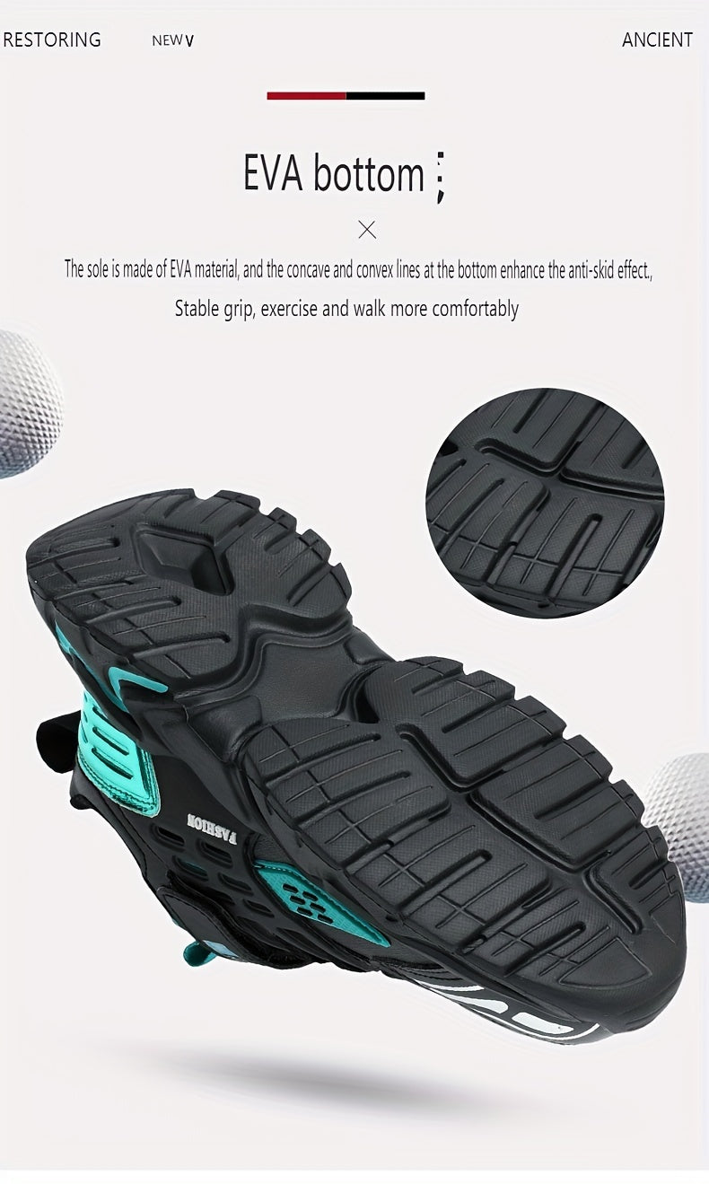 Boy'S ™️Trendy Chunky Shoes, Comfy Non Slip Casual Soft Sole Waterproof Sneakers For Kids Outdoor Activities