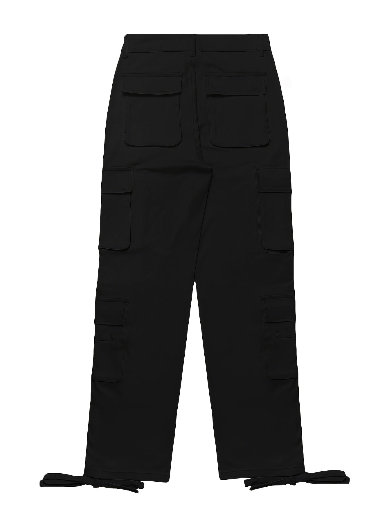 BAGGIES™ |Street Hip-hop Style Low Waist Multi Pocket Workwear Casual Denim Workwear Pants
