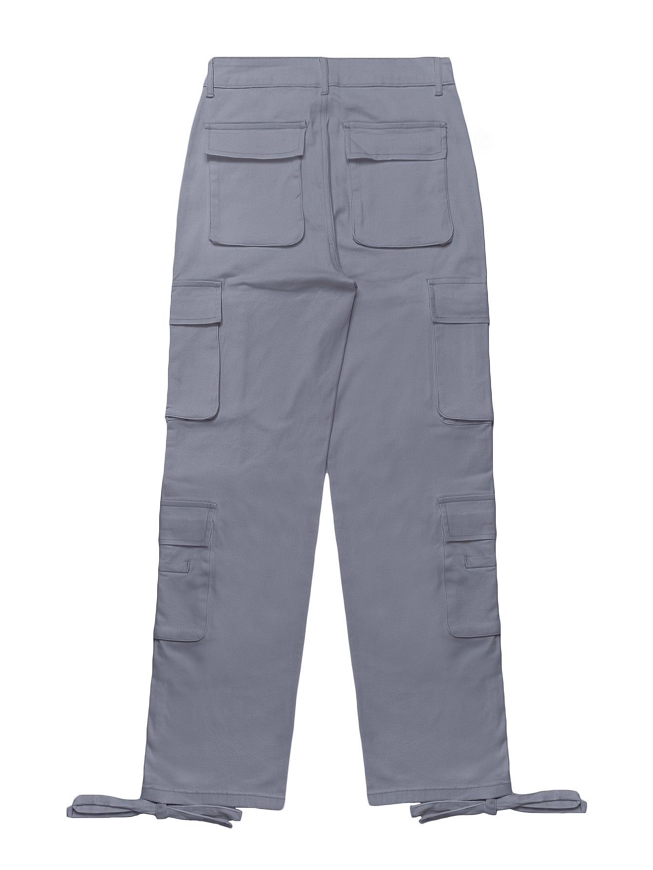 BAGGIES™ |Street Hip-hop Style Low Waist Multi Pocket Workwear Casual Denim Workwear Pants