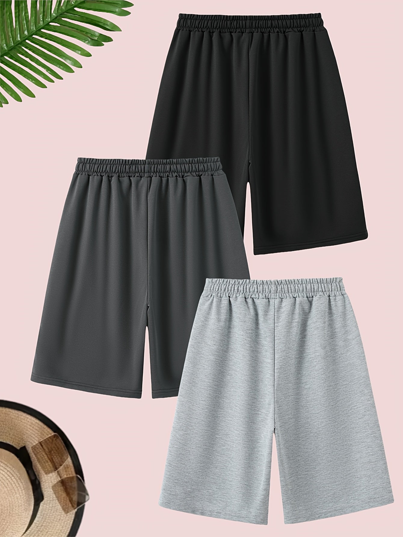 DAISY™️3-Pack Women's Long-Length Shorts – Comfortable & Stylish for Everyday Wear,