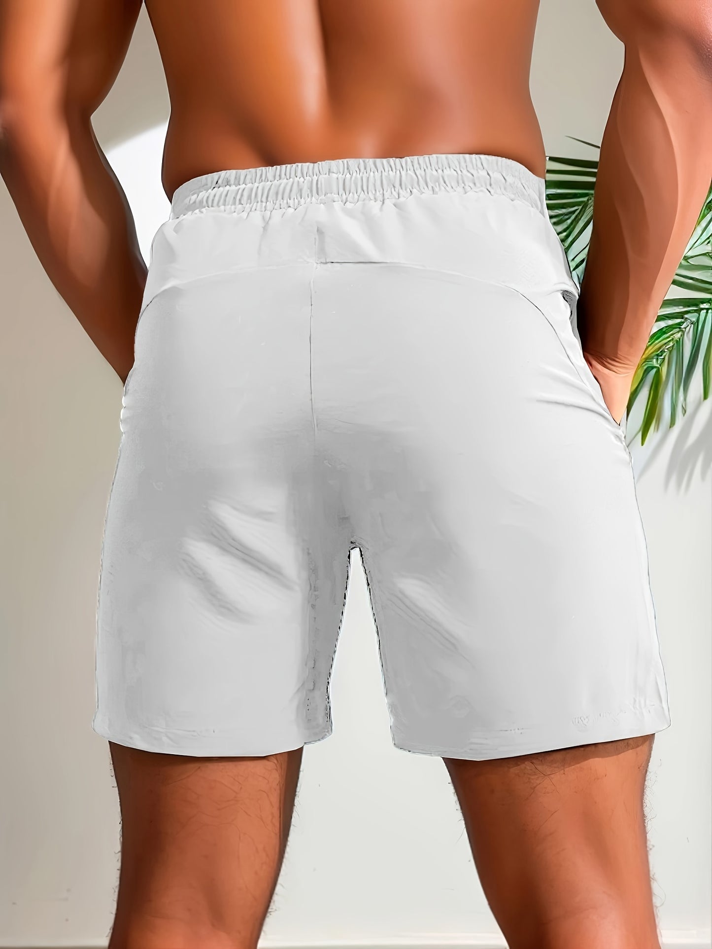 HITANDRUN™️ [Quick-Dry Athletic Shorts] Quick-Dry 3pcs Men's Athletic Shorts - Breathable & Sweat-Wicking for Running, Cycling, Hiking & Swimming
