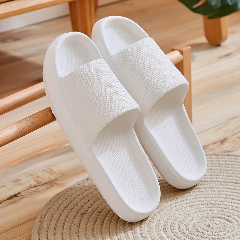 SANDAY™️Casual Non Slip Men's /WOMENS Pillow Slides, EVA Open Toe Shoes For Indoor Outdoor Beach Shower, Spring And Summer