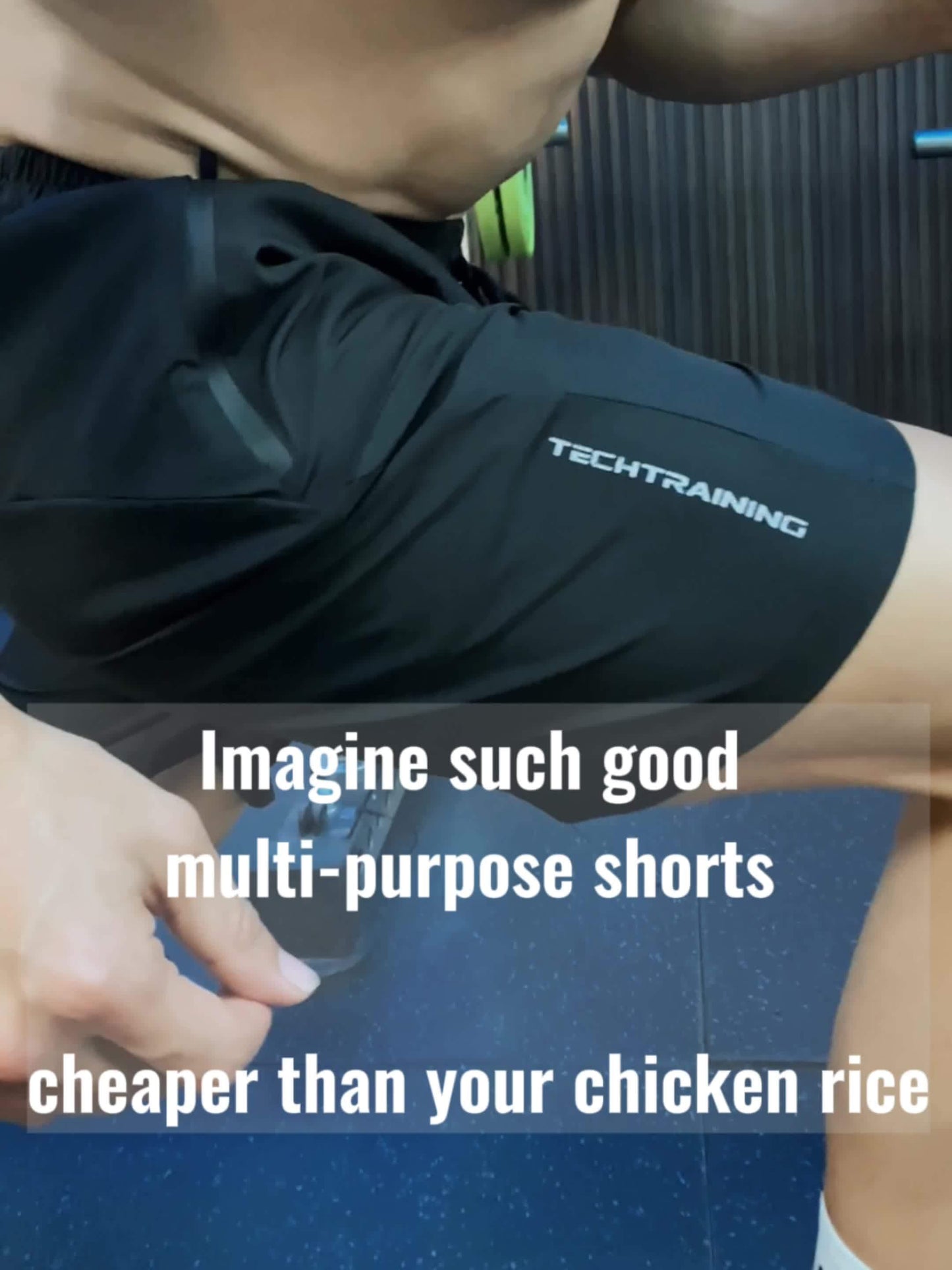 HITANDRUN™️ [Quick-Dry Athletic Shorts] Quick-Dry 3pcs Men's Athletic Shorts - Breathable & Sweat-Wicking for Running, Cycling, Hiking & Swimming